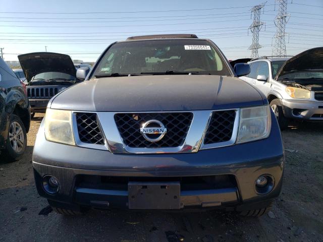 5N1AR18W75C774269 - 2005 NISSAN PATHFINDER LE BLUE photo 5