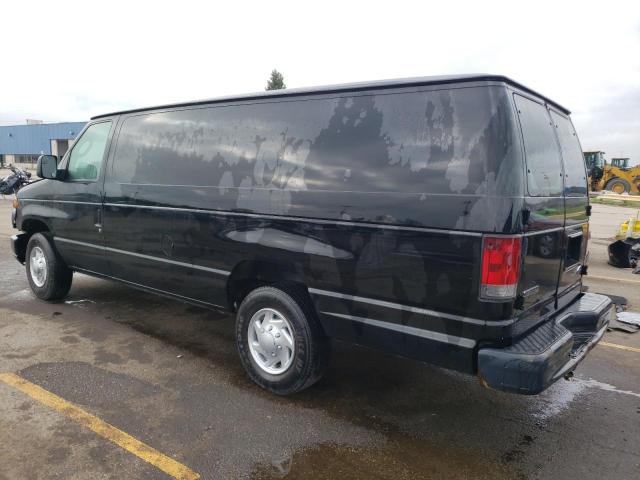 1FTNS2EWXADA05287 - 2010 FORD ECONOLINE E250 VAN BLACK photo 2