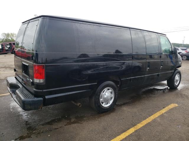 1FTNS2EWXADA05287 - 2010 FORD ECONOLINE E250 VAN BLACK photo 3