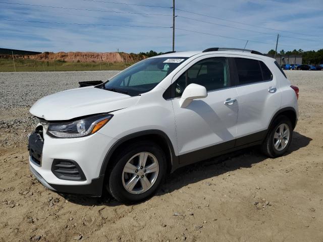 KL7CJLSB0LB016425 - 2020 CHEVROLET TRAX 1LT WHITE photo 1