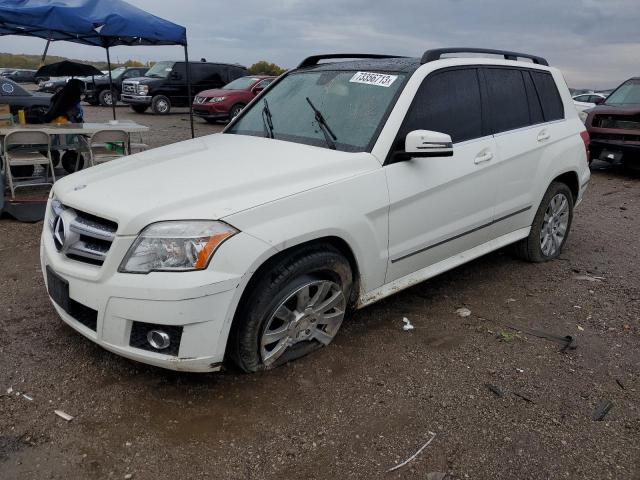 WDCGG8HB4CF876080 - 2012 MERCEDES-BENZ GLK 350 4MATIC WHITE photo 1