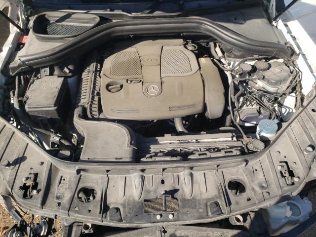 4JGDA5HBXCA074621 - 2012 MERCEDES-BENZ ML 350 4MATIC WHITE photo 11