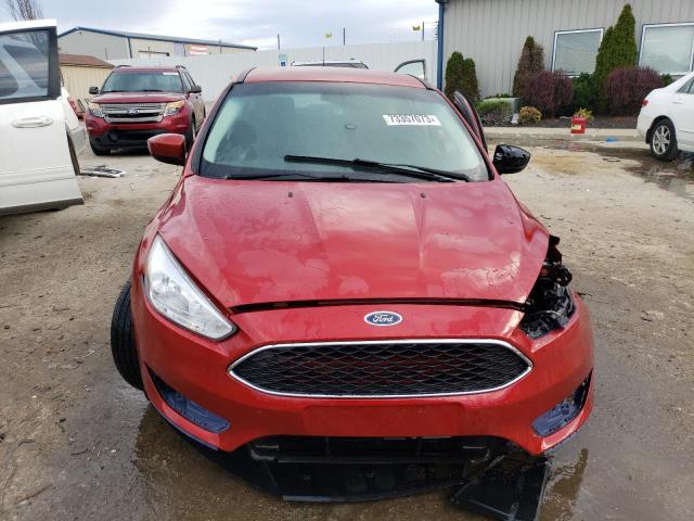 1FADP3K23JL268558 - 2018 FORD FOCUS SE RED photo 5