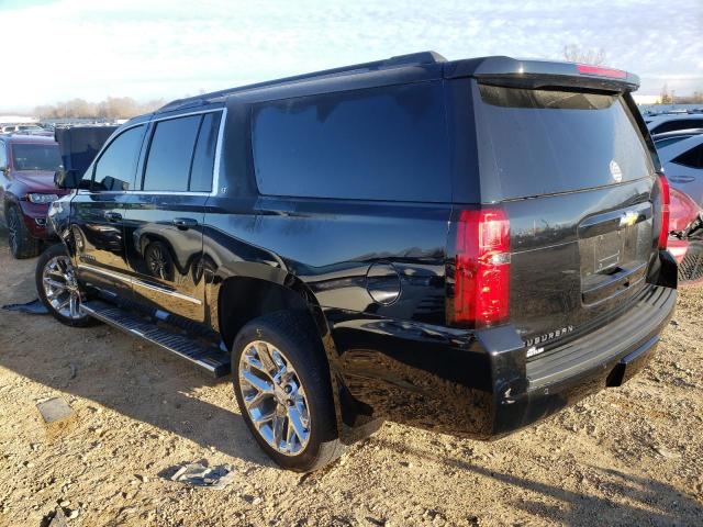 1GNSKHKCXJR217617 - 2018 CHEVROLET SUBURBAN K1500 LT BLACK photo 2