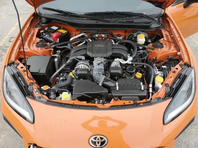 JF1ZNBG14P9754811 - 2023 TOYOTA GR 86 PREMIUM ORANGE photo 11