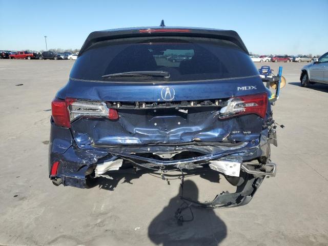 5J8YD4H5XKL019690 - 2019 ACURA MDX TECHNOLOGY BLUE photo 6