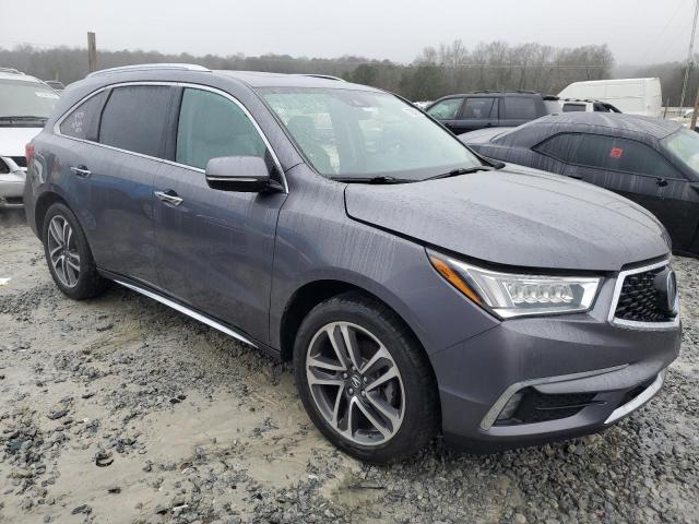 5J8YD3H8XJL009504 - 2018 ACURA MDX ADVANCE GRAY photo 4