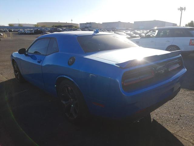 2C3CDZBG7FH906543 - 2015 DODGE CHALLENGER SXT PLUS BLUE photo 2