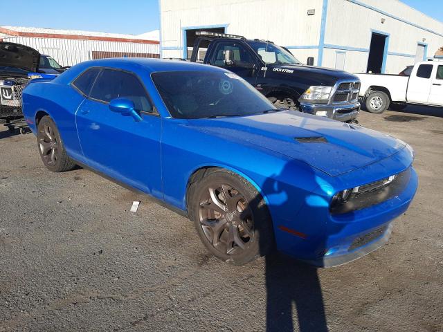 2C3CDZBG7FH906543 - 2015 DODGE CHALLENGER SXT PLUS BLUE photo 4