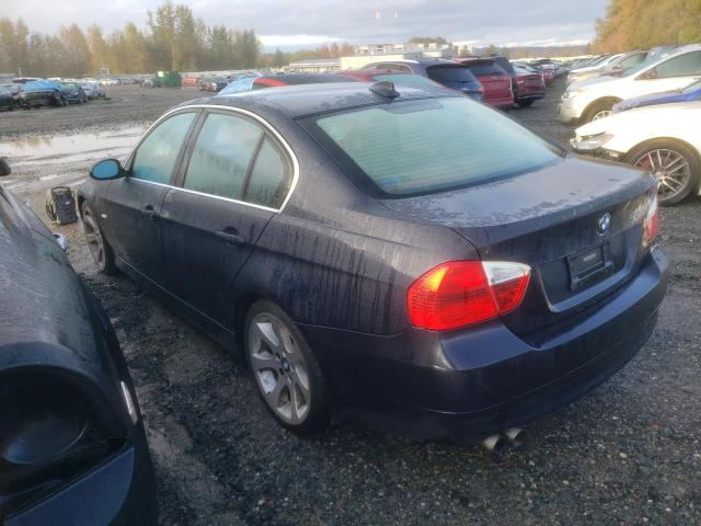 WBAVB33586KR80855 - 2006 BMW 330 I BLUE photo 2