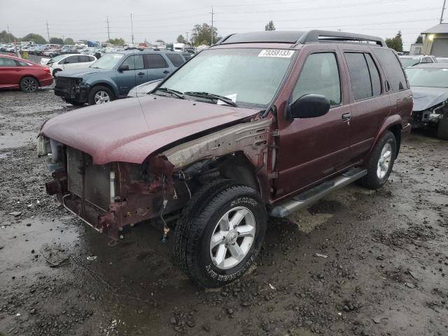 JN8DR09Y34W912273 - 2004 NISSAN PATHFINDER LE MAROON photo 1