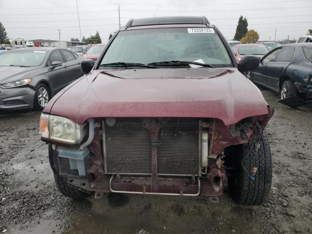 JN8DR09Y34W912273 - 2004 NISSAN PATHFINDER LE MAROON photo 5
