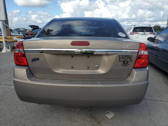 1G1ZS58F37F106952 - 2007 CHEVROLET MALIBU LS TAN photo 6