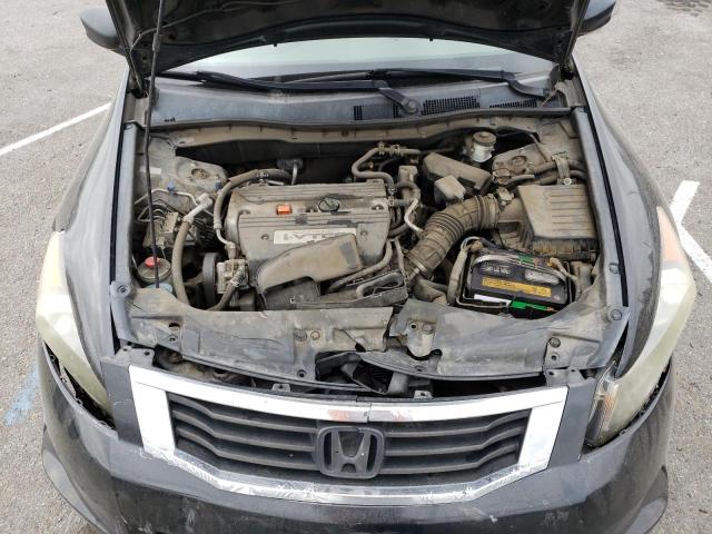 1HGCP26308A142345 - 2008 HONDA ACCORD LX BLACK photo 11