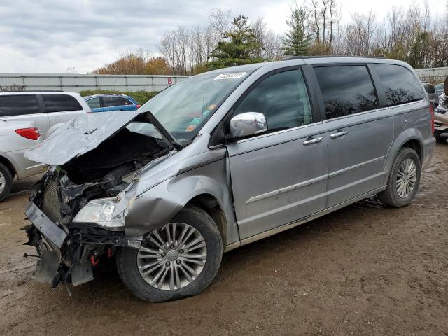 2C4RC1CG9FR553547 - 2015 CHRYSLER TOWN & COU TOURING L SILVER photo 1