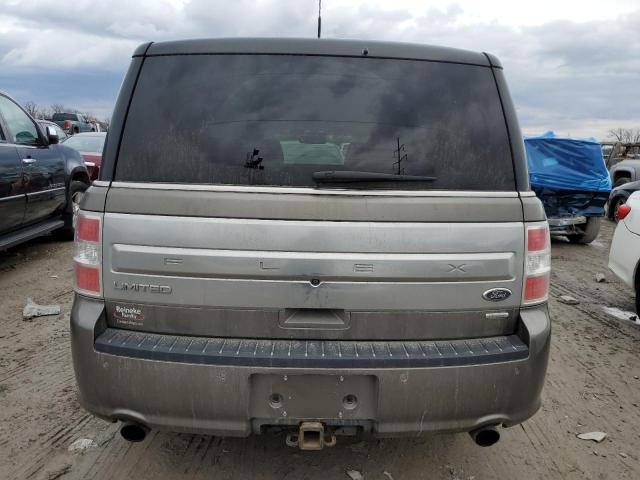 2FMHK6DT7EBD40607 - 2014 FORD FLEX LIMITED GRAY photo 6