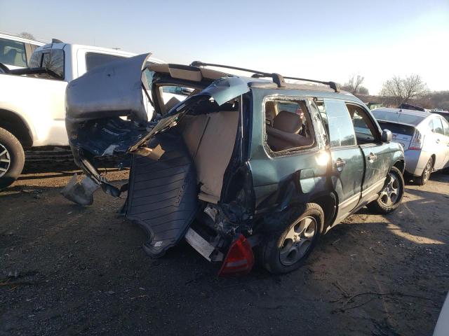 JF1SG65633G713657 - 2003 SUBARU FORESTER 2.5XS მწვანე ფოტო 3