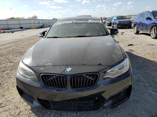 WBA1J7C59EVW84488 - 2014 BMW M235I BLACK photo 5