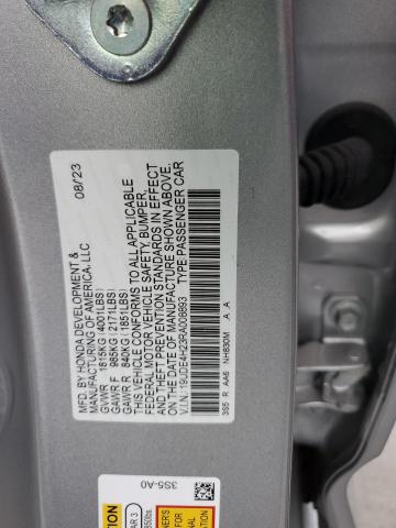 19UDE4H23RA008893 - 2024 ACURA INTEGRA SILVER photo 12