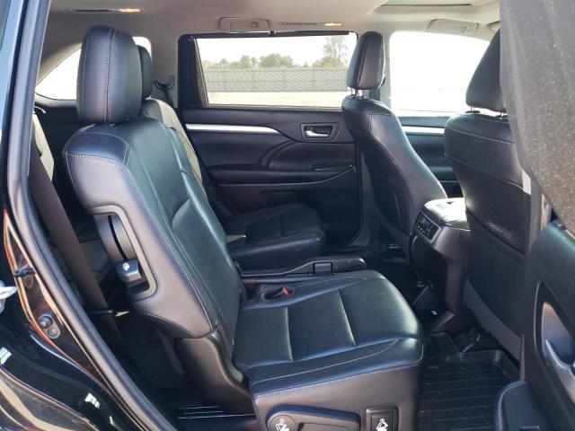 5TDKKRFH3GS505669 - 2016 TOYOTA HIGHLANDER XLE BLACK photo 10