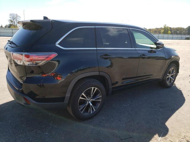 5TDKKRFH3GS505669 - 2016 TOYOTA HIGHLANDER XLE BLACK photo 3