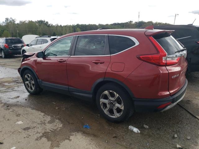 2HKRW1H80HH511602 - 2017 HONDA CR-V EXL RED photo 2