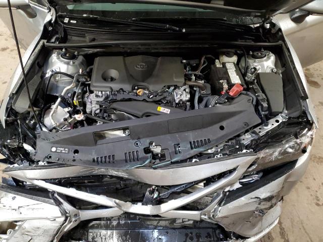 4T1G11AK1RU889216 - 2024 TOYOTA CAMRY SE NIGHT SHADE SILVER photo 11