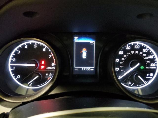 4T1G11AK1RU889216 - 2024 TOYOTA CAMRY SE NIGHT SHADE SILVER photo 9