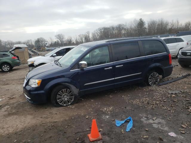 2C4RC1CG6FR507108 - 2015 CHRYSLER TOWN & COU TOURING L BLUE photo 1