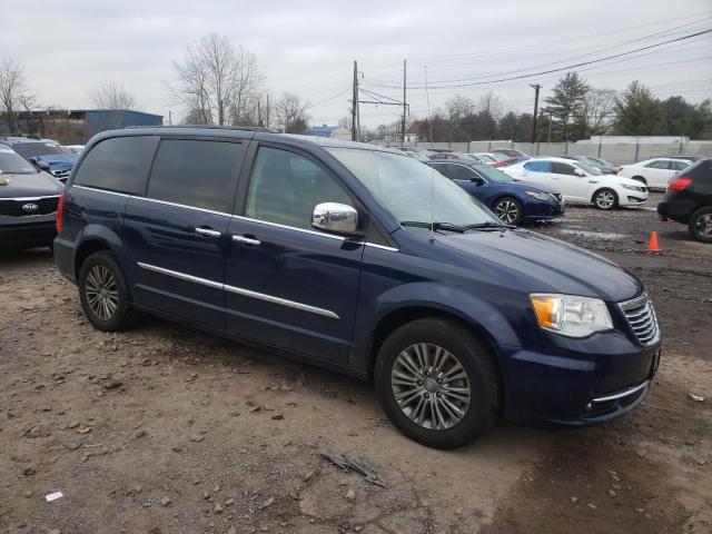 2C4RC1CG6FR507108 - 2015 CHRYSLER TOWN & COU TOURING L BLUE photo 4