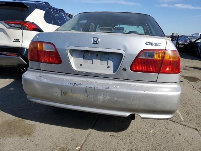 2HGEJ6613XH558423 - 1999 HONDA CIVIC BASE SILVER photo 6