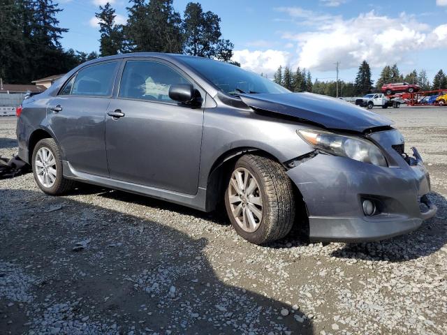 1NXBU4EE4AZ306505 - 2010 TOYOTA COROLLA BASE GRAY photo 4