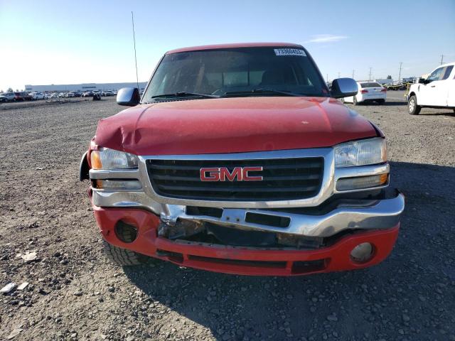 1GTGK23U54F245334 - 2004 GMC SIERRA K2500 CREW CAB RED photo 5