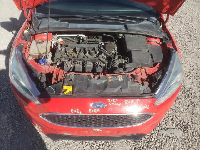 1FADP3F24FL263757 - 2015 FORD FOCUS SE RED photo 11