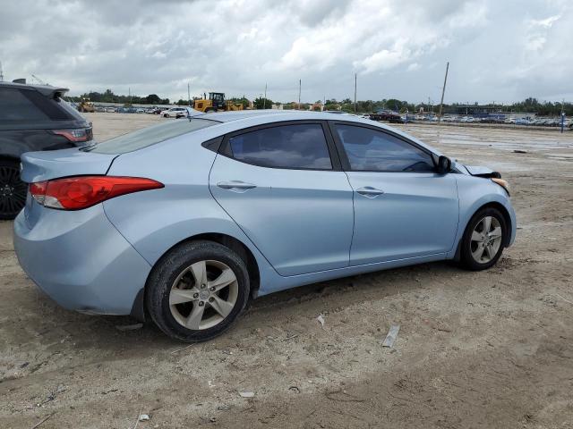 KMHDH4AE9DU616169 - 2013 HYUNDAI ELANTRA GLS BLUE photo 3