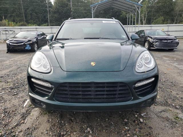 WP1AC2A25CLA80579 - 2012 PORSCHE CAYENNE TURBO GREEN photo 5