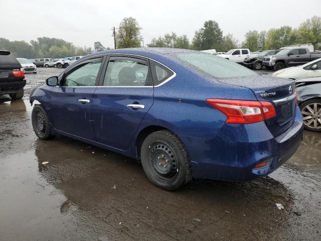 3N1AB7AP2JY342188 - 2018 NISSAN SENTRA S BLUE photo 2