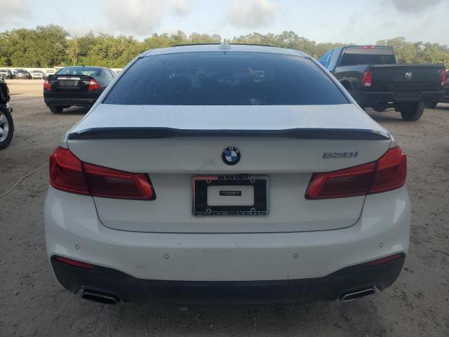 WBAJR3C02LWW76665 - 2020 BMW 530 I WHITE photo 6