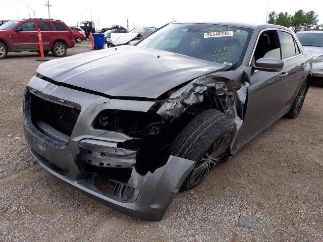 2C3CCAGGXCH142664 - 2012 CHRYSLER 300 S GRAY photo 2