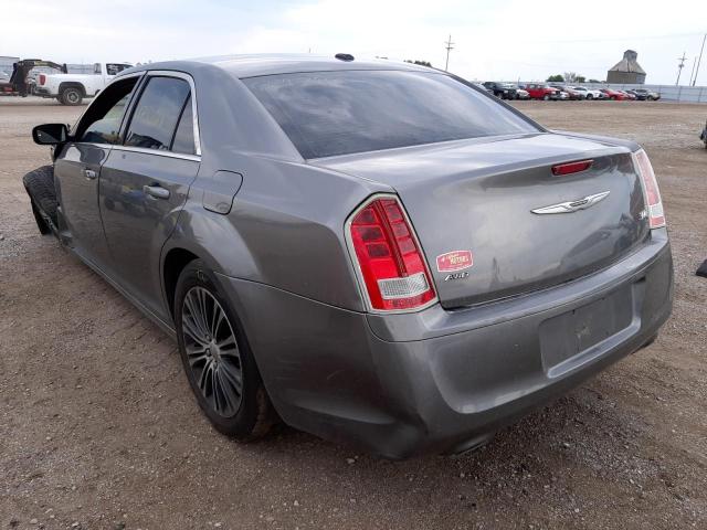 2C3CCAGGXCH142664 - 2012 CHRYSLER 300 S GRAY photo 3