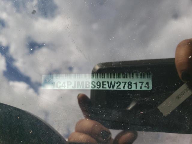 1C4PJMBS9EW278174 - 2014 JEEP CHEROKEE TRAILHAWK მწვანე ფოტო 13