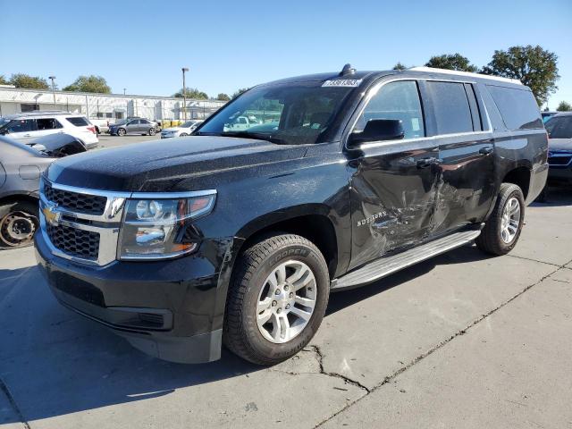 1GNSKHKC6KR364308 - 2019 CHEVROLET SUBURBAN K1500 LT BLACK photo 1