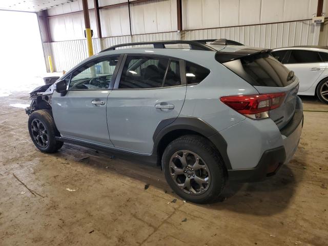 JF2GTHSC0NH201936 - 2022 SUBARU CROSSTREK SPORT BLUE photo 2