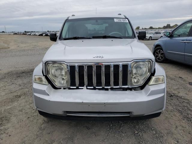 1J8GN58K78W276423 - 2008 JEEP LIBERTY LIMITED SILVER photo 5