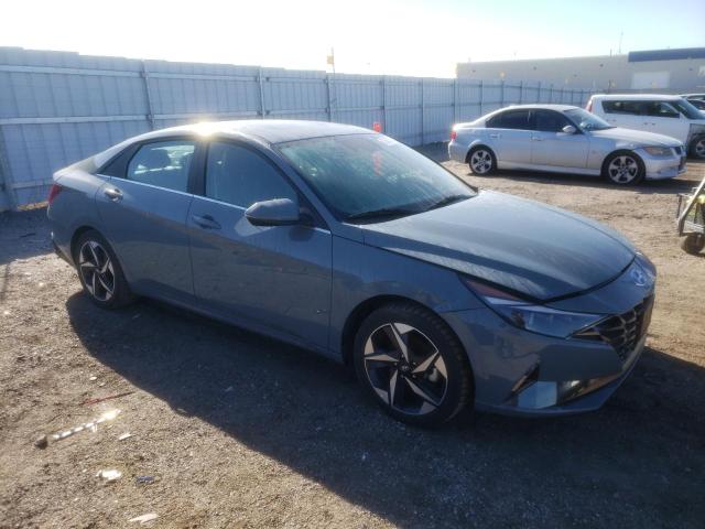 KMHLN4AJ5PU037377 - 2023 HYUNDAI ELANTRA LIMITED GRAY photo 4