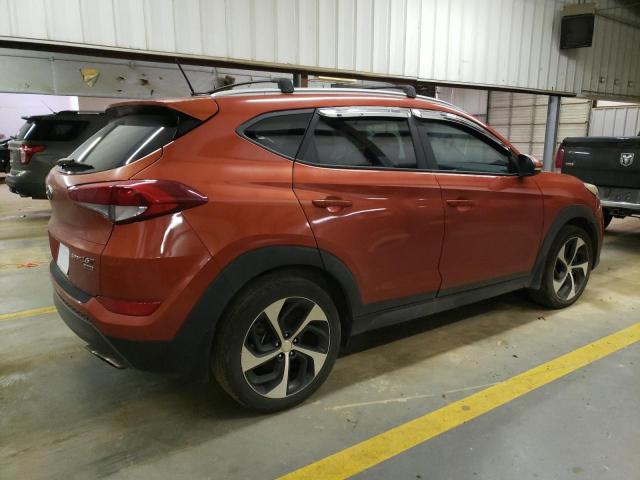 KM8J3CA25GU053532 - 2016 HYUNDAI TUCSON LIMITED ORANGE photo 3