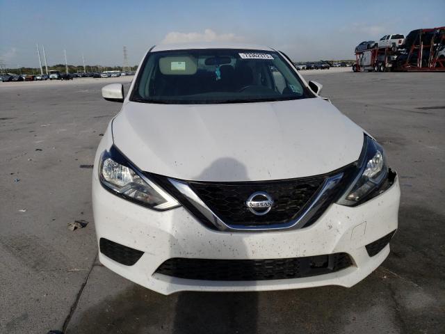 3N1AB7AP9KY337586 - 2019 NISSAN SENTRA S WHITE photo 5