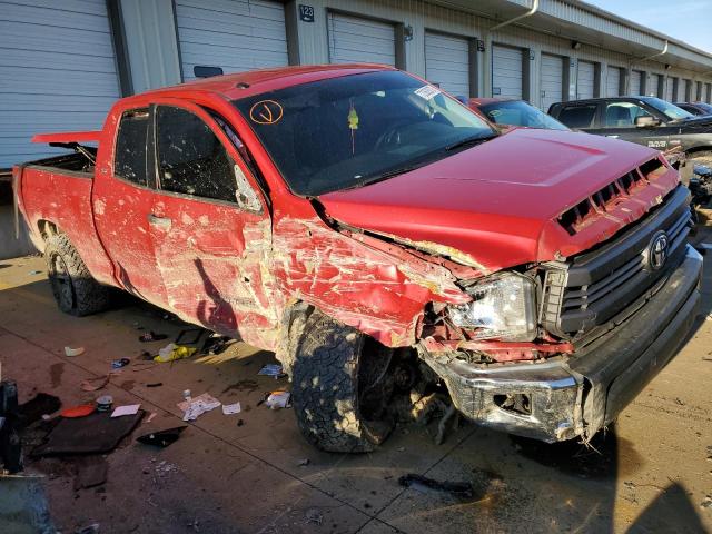 5TFUW5F17FX487520 - 2015 TOYOTA TUNDRA DOUBLE CAB SR/SR5 RED photo 4