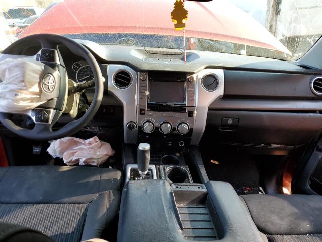 5TFUW5F17FX487520 - 2015 TOYOTA TUNDRA DOUBLE CAB SR/SR5 RED photo 8