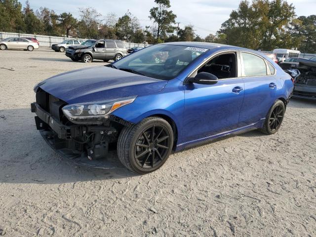 3KPF34AD1LE167022 - 2020 KIA FORTE GT LINE BLUE photo 1